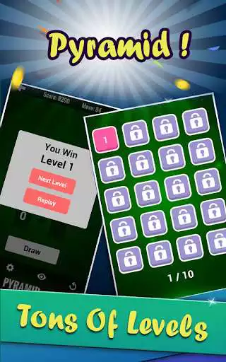 Play Pyramid Solitaire - Card Games as an online game Pyramid Solitaire - Card Games with UptoPlay