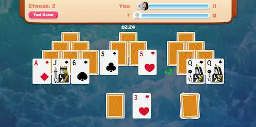 Play Pyramid Solitaire Game Online  and enjoy Pyramid Solitaire Game Online with UptoPlay