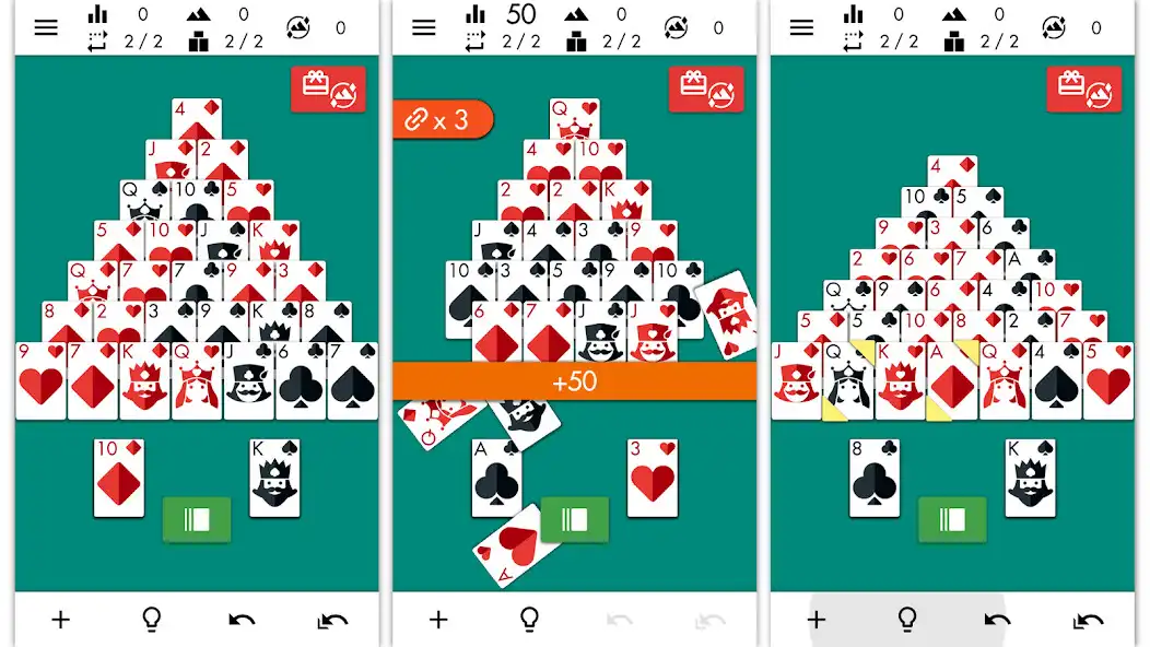 Play Pyramid Solitaire Pyrasso  and enjoy Pyramid Solitaire Pyrasso with UptoPlay