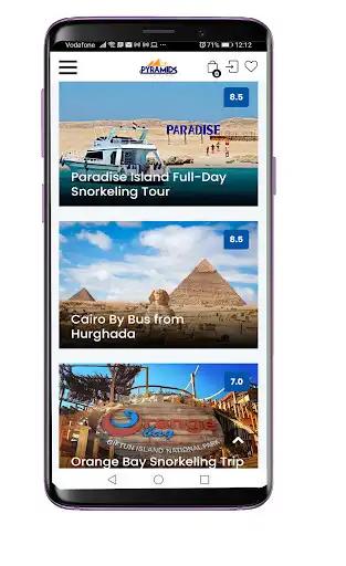 Play Pyramids Vacation App as an online game Pyramids Vacation App with UptoPlay