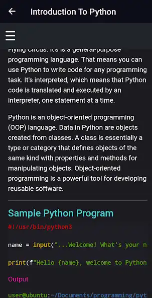 Play Python 3 Tutorial as an online game Python 3 Tutorial with UptoPlay