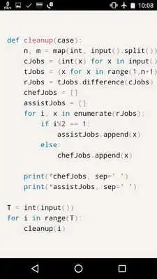 Play Python CodeChef