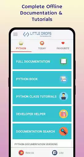 Play Python Documentation ( Guide ,Book and Tutorials ) as an online game Python Documentation ( Guide ,Book and Tutorials ) with UptoPlay