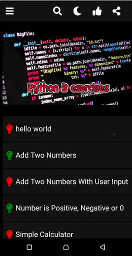 Play Python Exercises  and enjoy Python Exercises with UptoPlay