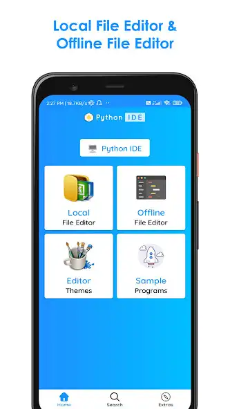 Play Python IDE Mobile Editor - Pro as an online game Python IDE Mobile Editor - Pro with UptoPlay