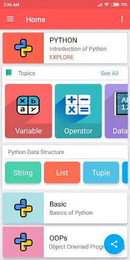 Play Python Learning App  and enjoy Python Learning App with UptoPlay