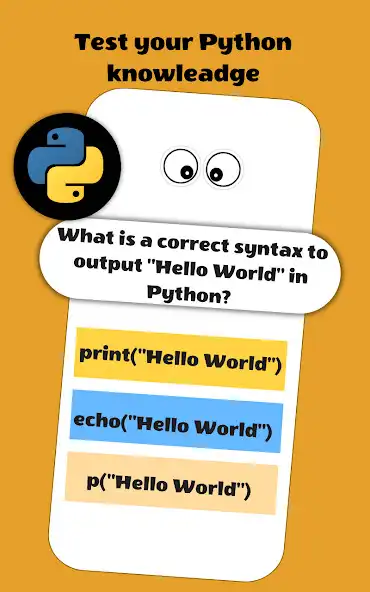 Play Python MCQ – Learn Python 3  and enjoy Python MCQ – Learn Python 3 with UptoPlay