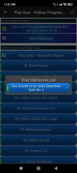 Play Python MCQ Programs Interview  and enjoy Python MCQ Programs Interview with UptoPlay