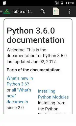Play Python Reference Guide (3.6) as an online game Python Reference Guide (3.6) with UptoPlay