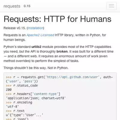 Play python requests doc