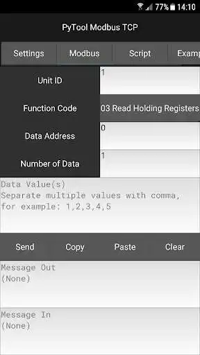 Play PyTool Modbus TCP F as an online game online PyTool Modbus TCP F with UptoPlay com.quanlin.pytoolmodbustcpfree Play PyTool Modbus TCP F as an online game PyTool Modbus TCP F with UptoPlay