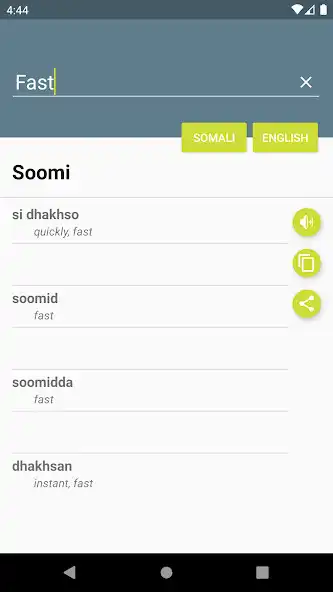 Play Qaamuuska Af-Soomaaliga  and enjoy Qaamuuska Af-Soomaaliga with UptoPlay