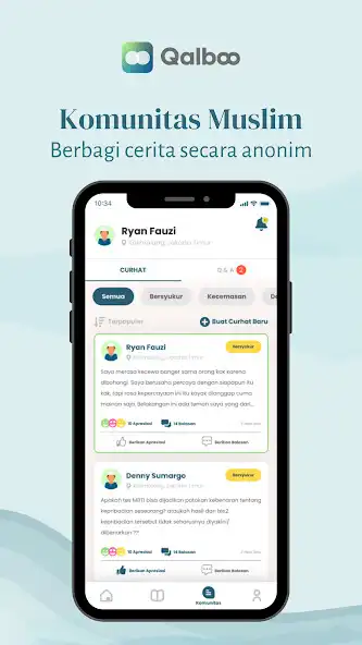 Play Qalboo: Islamic Wellbeing App as an online game Qalboo: Islamic Wellbeing App with UptoPlay