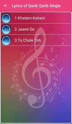 Play Qarib Qarib Single Songs Lyrics
