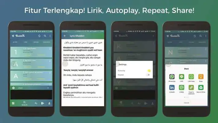 Play Qasidah MP3 Lengkap - QasidahKu