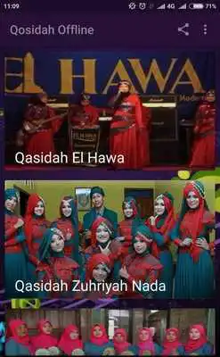 Play Qasidah Terlengkap Nasyid Putri Offline MP3 Video