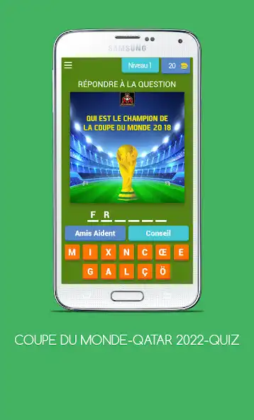 Play QATAR 2022 COUPE DU MONDE QUIZ  and enjoy QATAR 2022 COUPE DU MONDE QUIZ with UptoPlay