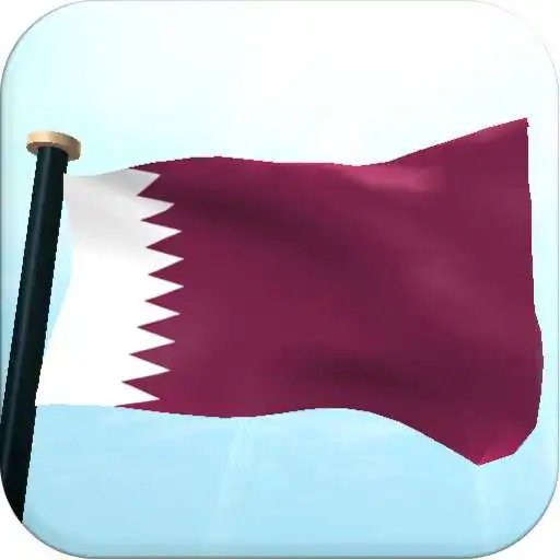 Run free android online Qatar Flag 3D Free Wallpaper APK