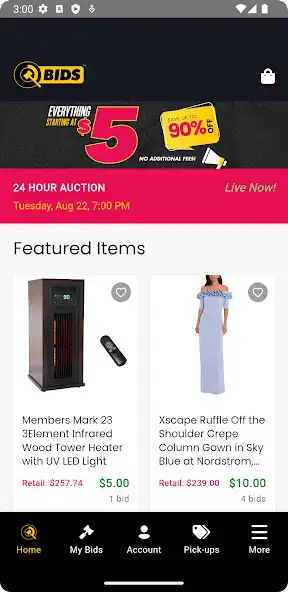 Play QBIDS  and enjoy QBIDS with UptoPlay