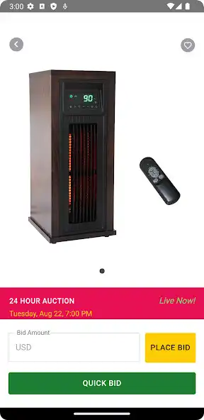 Play QBIDS as an online game QBIDS with UptoPlay