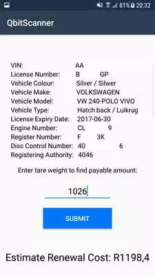 Play qbitScanner - License Disc Scanner