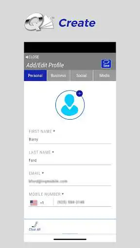 Play Qcardz - Nex-Gen Business Cards !  and enjoy Qcardz - Nex-Gen Business Cards ! with UptoPlay