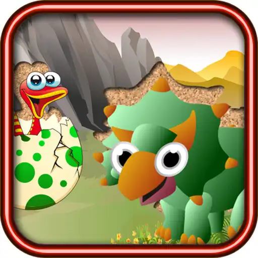 Play QCat Toddler Dino Puzzle APK