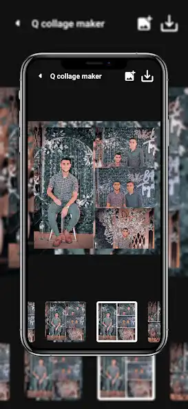 Play Q Collage Maker: Photo Collage as an online game Q Collage Maker: Photo Collage with UptoPlay