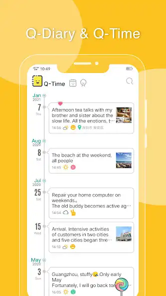 Play Q-Diary as an online game Q-Diary with UptoPlay