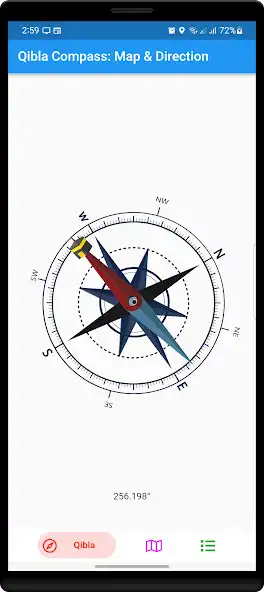 Play Qibla Compass: Map  Direction  and enjoy Qibla Compass: Map  Direction with UptoPlay