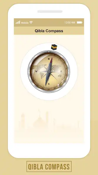 Play Qibla Compass  Prayer Timings as an online game Qibla Compass  Prayer Timings with UptoPlay