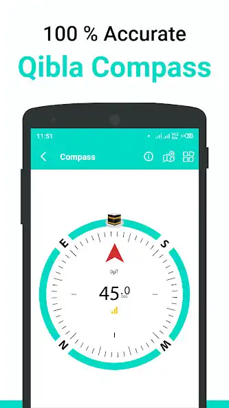Play Qibla Compass- Qibla Direction  and enjoy Qibla Compass- Qibla Direction with UptoPlay