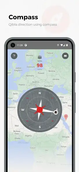 Play Qibla Direction No Internet  and enjoy Qibla Direction No Internet with UptoPlay