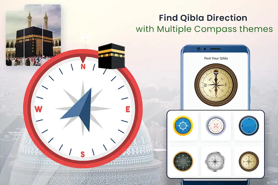 Play Qibla Direction - Qibla Finder  and enjoy Qibla Direction - Qibla Finder with UptoPlay