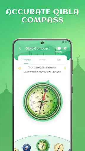 Play Qibla Finder  Kaaba Compass  and enjoy Qibla Finder  Kaaba Compass with UptoPlay