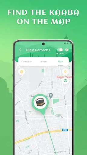 Play Qibla Finder  Kaaba Compass as an online game Qibla Finder  Kaaba Compass with UptoPlay