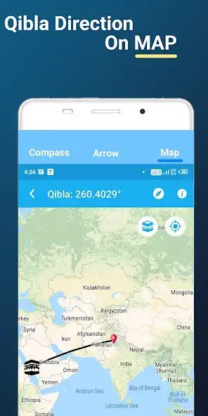 Play Qibla Finder  Qibla Compass as an online game Qibla Finder  Qibla Compass with UptoPlay