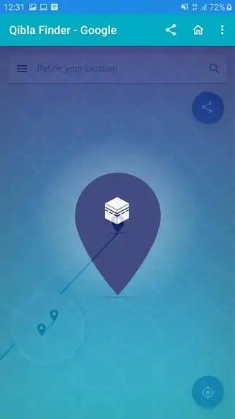 Play Qibla Finder With Google as an online game Qibla Finder With Google with UptoPlay