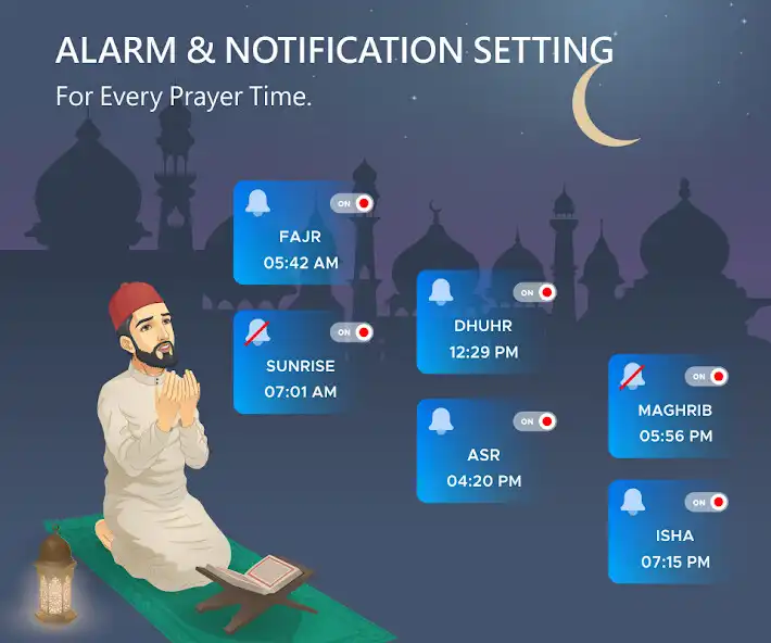 Play Qiblah Compass: Prayer Timings  and enjoy Qiblah Compass: Prayer Timings with UptoPlay
