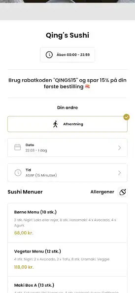 Play Qings Sushi as an online game Qings Sushi with UptoPlay