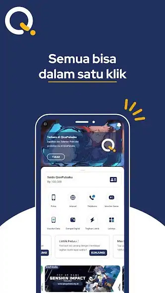 Play Qios Pulsaku: Agen Pulsa Murah  and enjoy Qios Pulsaku: Agen Pulsa Murah with UptoPlay