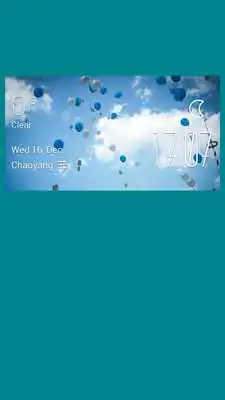 Play Qiqiu weather widget/clock Play Qiqiu weather widget/clock