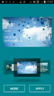 Play Qiqiu weather widget/clock Play Qiqiu weather widget/clock
