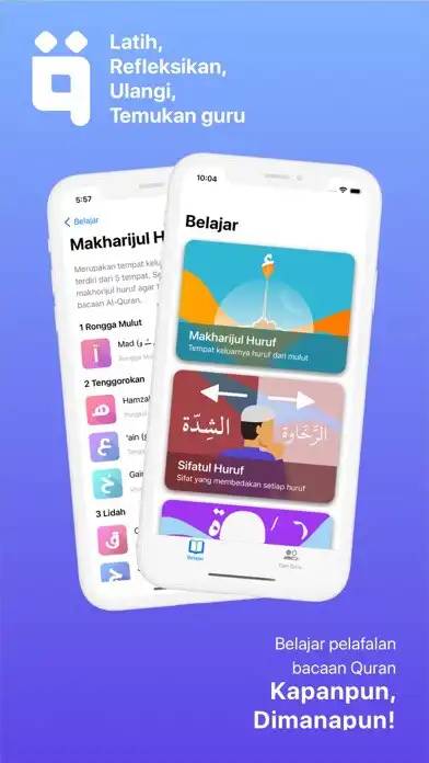 Play Qiroah -  Latihan Baca Al Quran  and enjoy Qiroah -  Latihan Baca Al Quran with UptoPlay