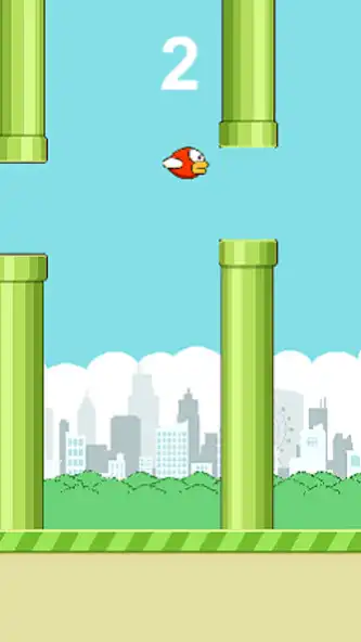 Play Qlappy Bird as an online game Qlappy Bird with UptoPlay