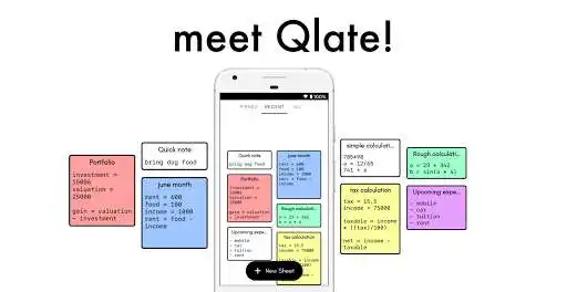 Play Qlate - Calculator + Notepad  and enjoy Qlate - Calculator + Notepad with UptoPlay