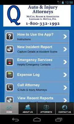 Play Q Law Accident App