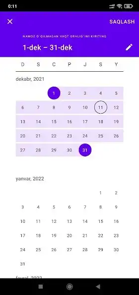 Play Qoldirilgan Namozlar as an online game Qoldirilgan Namozlar with UptoPlay