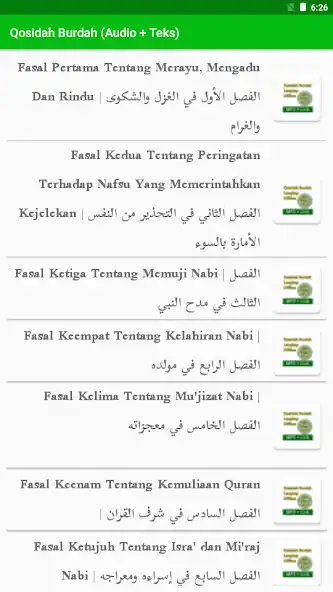 Play Qosidah Burdah Audio dan Teks and enjoy Qosidah Burdah Audio dan Teks with UptoPlay Play Qosidah Burdah Audio dan Teks and enjoy Qosidah Burdah Audio dan Teks with UptoPlay