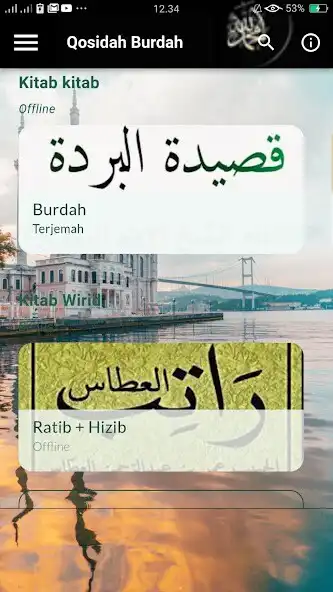 Play Qosidah burdah : audio  Teks  and enjoy Qosidah burdah : audio  Teks with UptoPlay